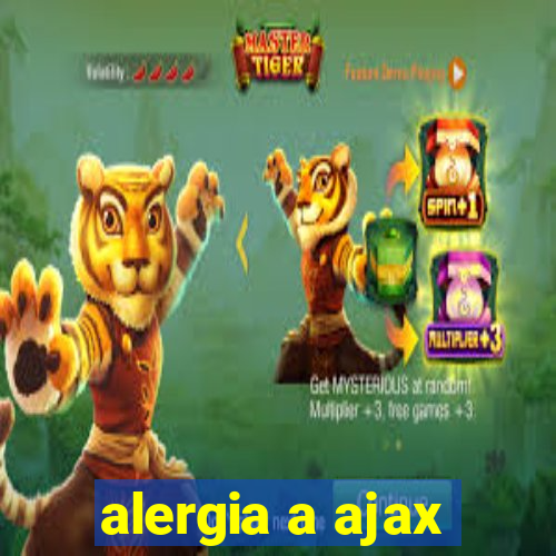 alergia a ajax